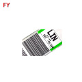 Top sales airline luggage label highly praised airline luggage label